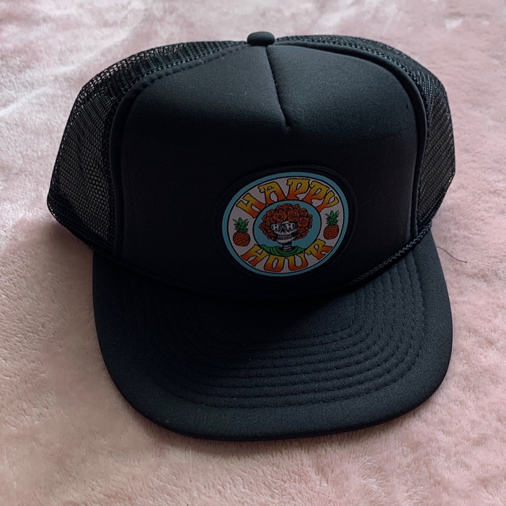 Happy hour trucker hat